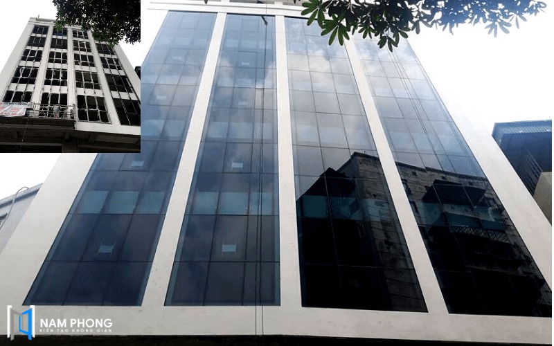 Vách mặt dựng giấu đố - Ctr A quyết - Gia Lâm