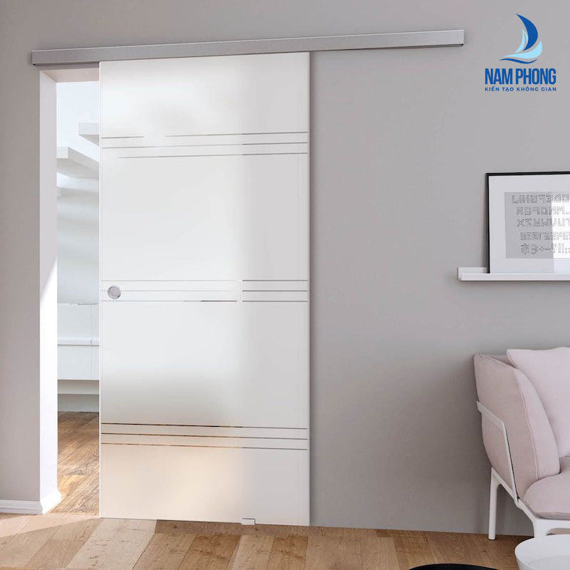 Cửa kính thủy lực 1 cánh