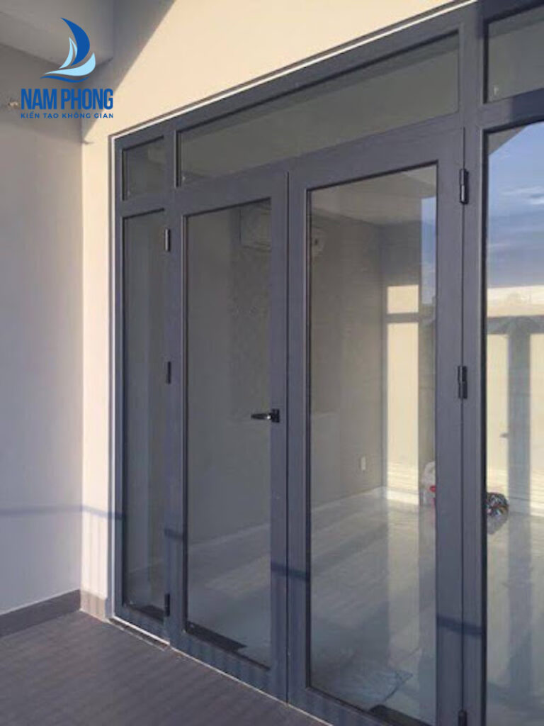 cửa nhôm xingfa 2 cánh