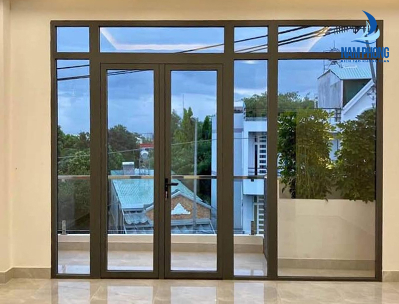 cửa nhôm 2 cánh xingfa