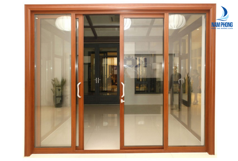 cửa lùa treo nhôm xingfa