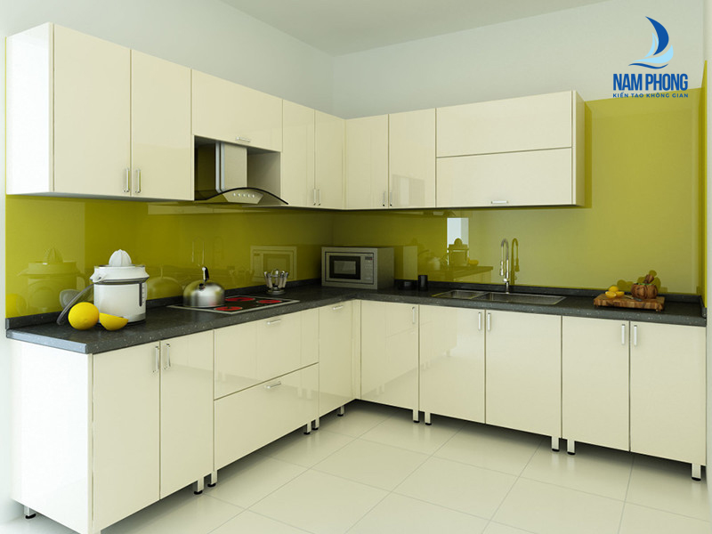 kính màu vàng tranh