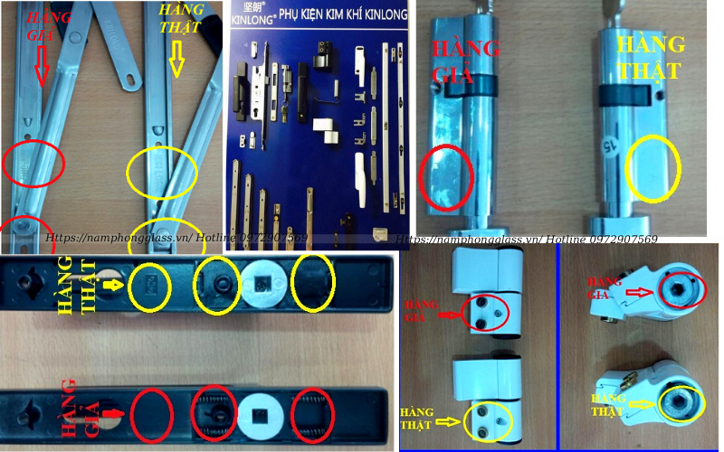 phụ kiện cửa nhôm kính xingfa nhập khẩu