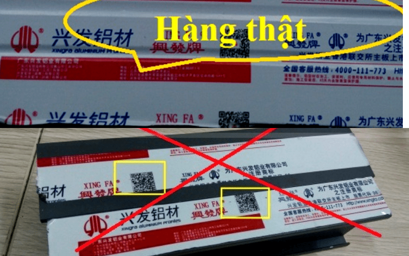 chi tiết cửa nhôm xingfa