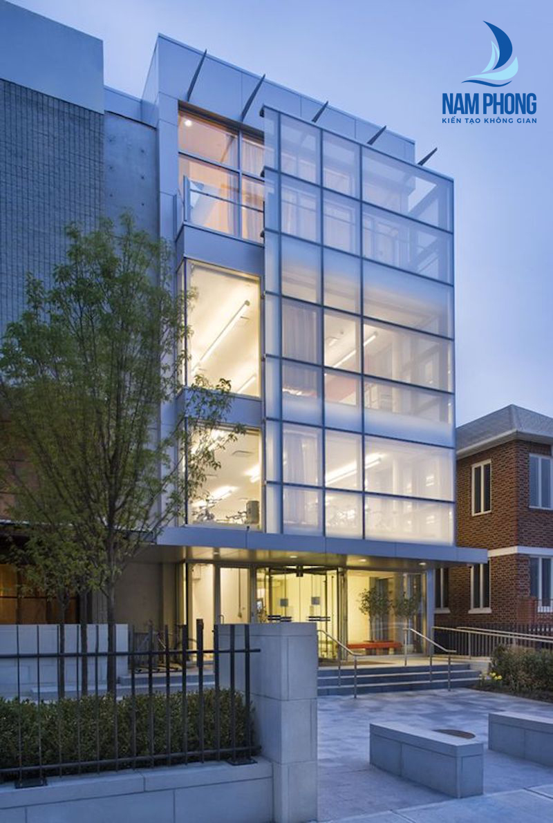 Vách kính mặt dựng