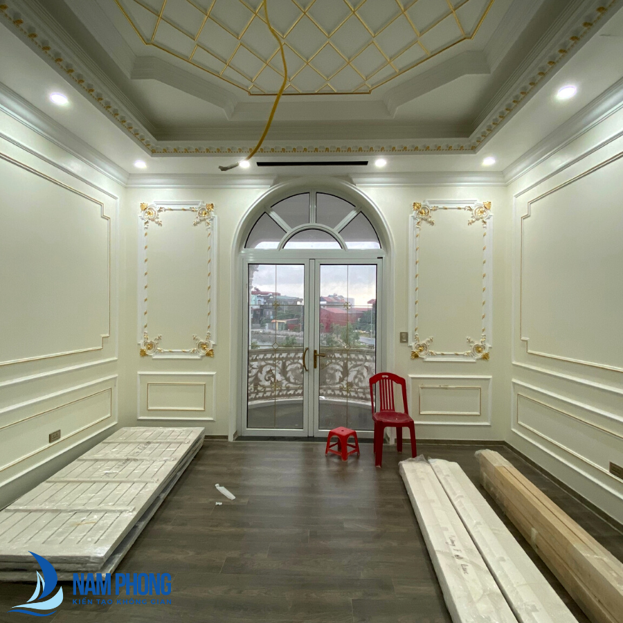 cửa nhôm xingfa màu trắng sữa