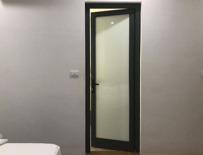 cửa phòng ngủ nhôm xingfa 1 cánh