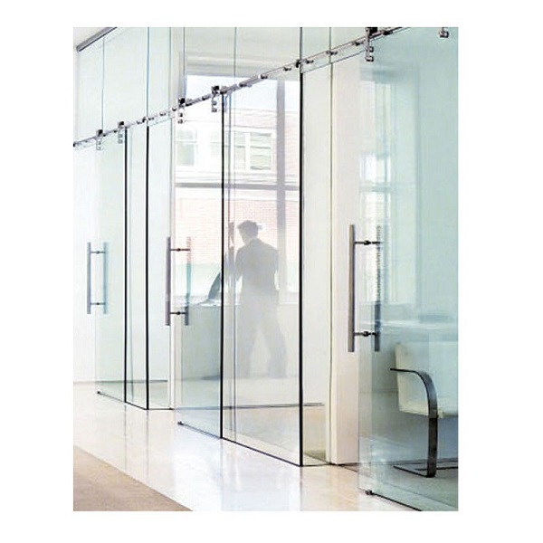 chi tiết vách kính cường lực