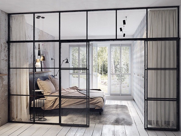 xây vách ngăn phòng ngủ