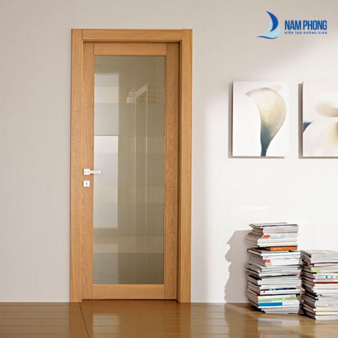 mau cua kinh cuong luc khung go 1 canh