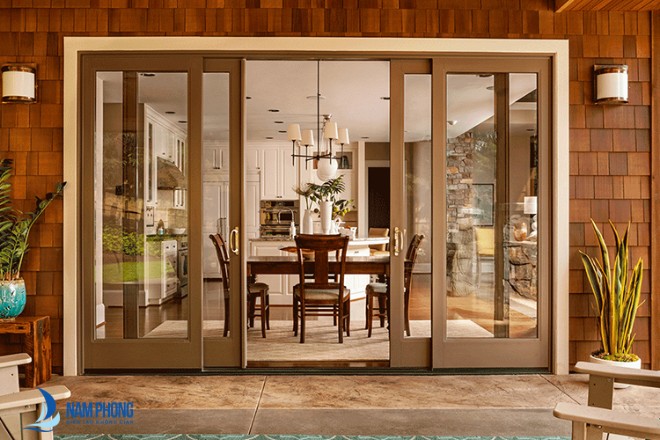 mau cua kinh cuong luc khung go 4 canh