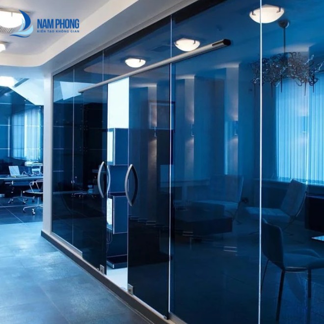 Ứng dụng làm vách ngăn văn phòng