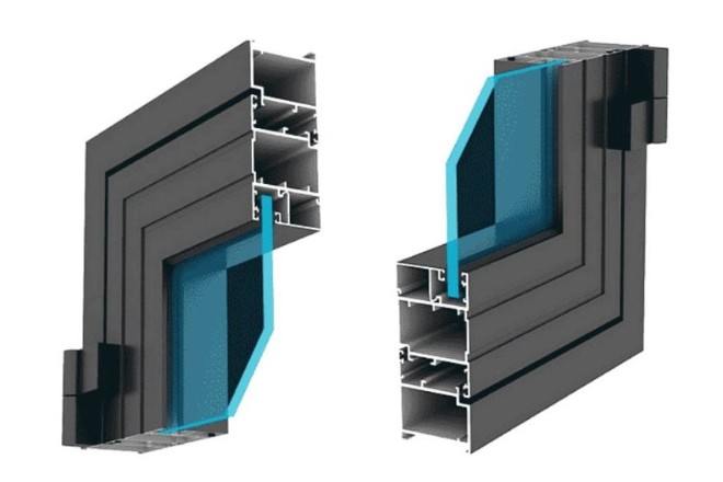 Mặt cắt cửa nhôm Xingfa hệ 55 và hệ cửa đi