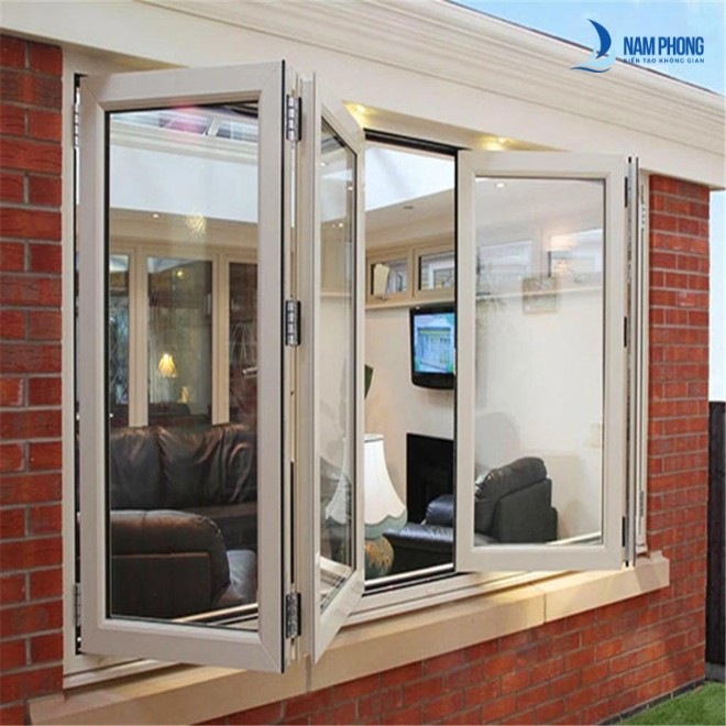 TOP 30+ Mẫu Cửa Nhôm Kính 4 Cánh Đẹp, Sang Trọng, Độc Lạ Mẫu cửa sổ 4 cánh thiết kế hiện đại sang trọng
