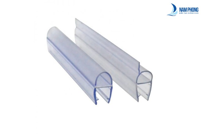 Nẹp và gioăng nhựa phòng tắm kính