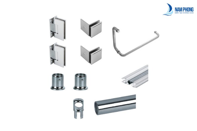 Phụ kiện phòng tắm kính Hafele