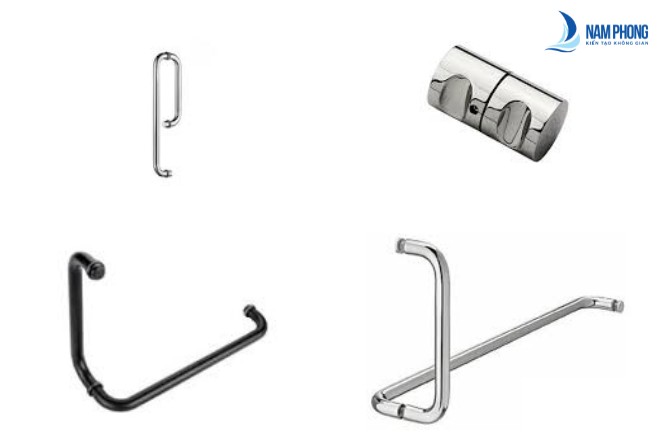 Tay nắm phòng tắm kính