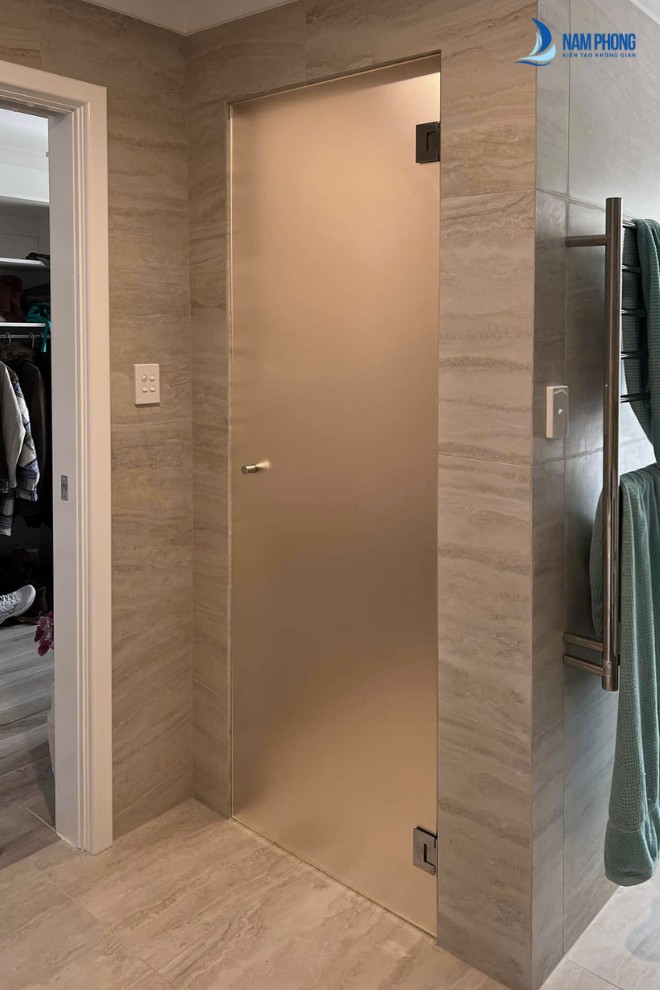 Ứng dụng cửa kính trong nhà tắm