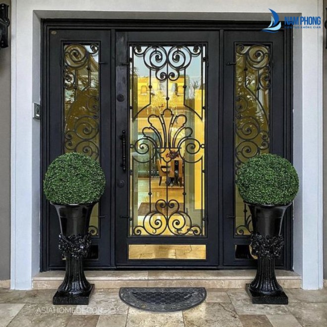 Ưu điểm sử dụng cửa nhôm hoa văn