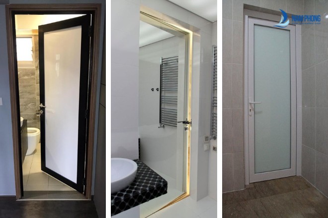 BÁO GIÁ: TOP 10+ Mẫu Cửa Nhôm Kính Nhà Vệ Sinh Giá Rẻ, Tốt Nhất cửa nhôm kính nhà vệ sinh