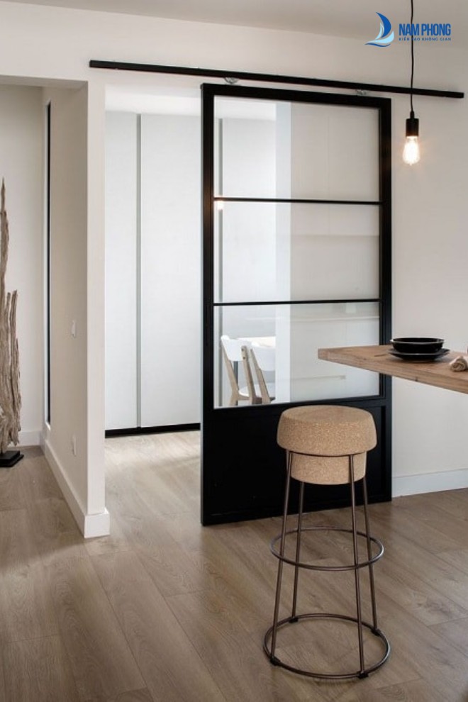 Mẫu cửa lùa 1 cánh đẹp nhất