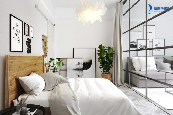 Vách kính phòng ngủ đẹp nhất