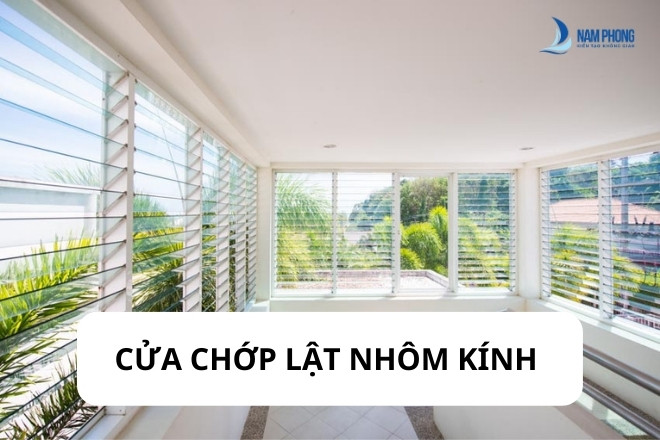 Vài nét về cửa chớp lật nhôm kính