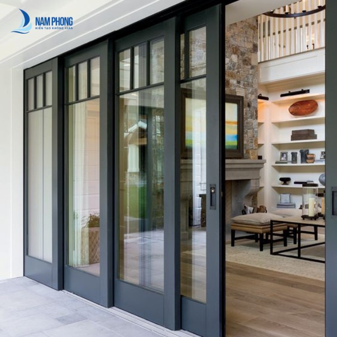 Vài nét về cửa nhôm kính phòng khách