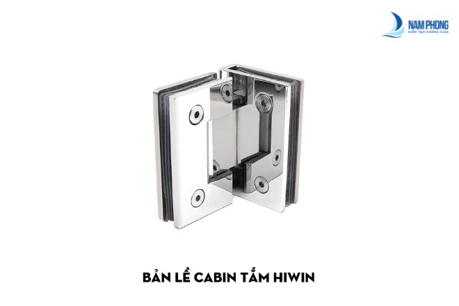 Bản lề Hiwin kính - kính xoay 180 độ
