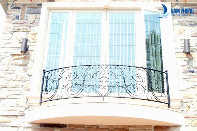 Mẫu lan can có hoa văn đẹp được ưa chuộng nhất