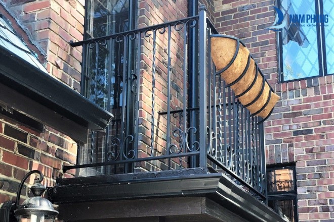 Mẫu lan can sắt hộp thiết kế đẹp phù hợp nhiều công trình