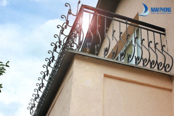 Mẫu lan can ban công chống gỉ đa năng