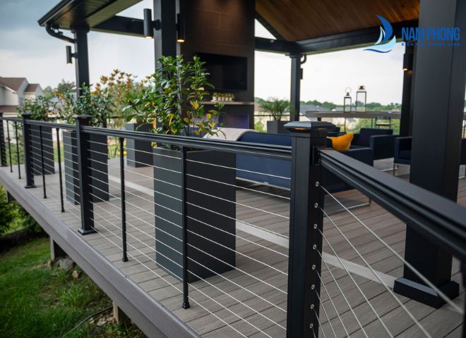 Lợi ích nổi bật của lan can ban công sắt sơn tĩnh điện