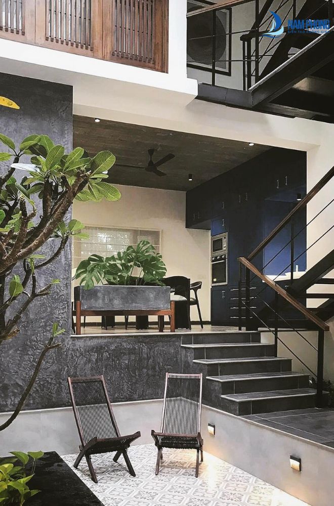 Mẫu giếng trời kết hợp tiểu cảnh đẹp nhất