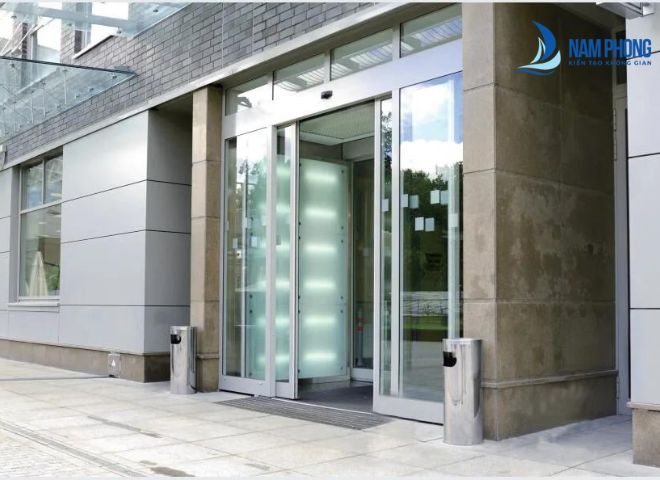 Nguyên lý hoạt động của cửa kính mở khép tự động