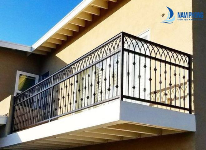 Tiêu chuẩn chiều cao lan can ban công khi lắp đặt