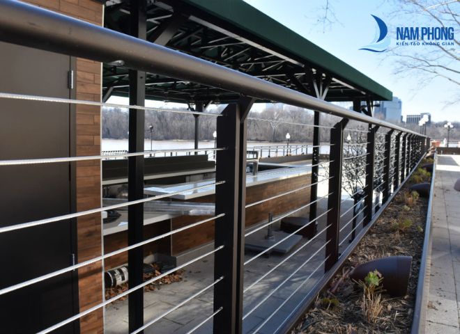 Vài nét giới thiệu về lan can sắt sơn tĩnh điện