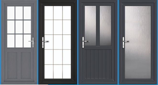 Đa dạng các mẫu cửa nhôm lá hộp khác nhau