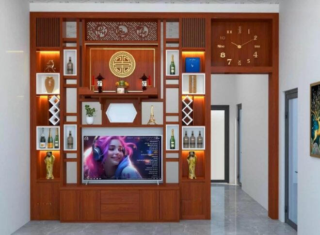 Có nhiều loại vách ngăn gỗ với nhiều kiểu dáng khác nhau