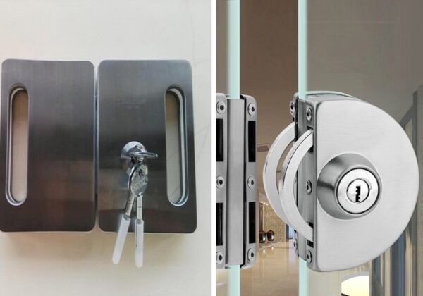 Chốt kính cường lực được sử dụng phổ biến cho cửa kính văn phòng