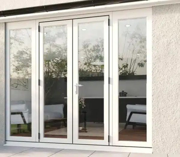 Kích thước cửa chính 4 cánh chuẩn đẹp, hợp phong thủy